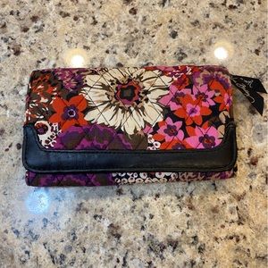 Vera Bradley Rosewood Trifold Wallet